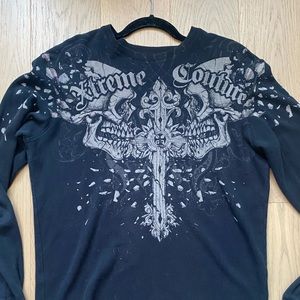 Y2K waffle long sleeve